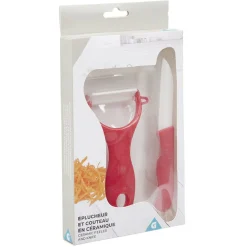 Eplucheur et couteau céramique