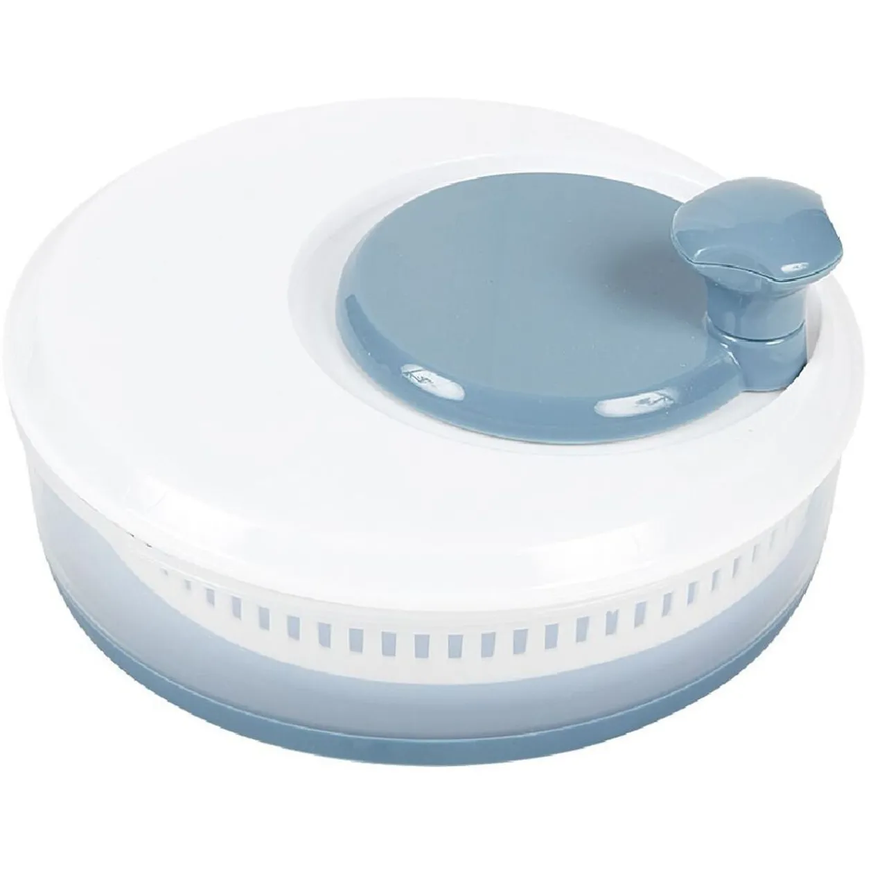 Essoreuse à salade rétractable 3,5 L bleu et blanc