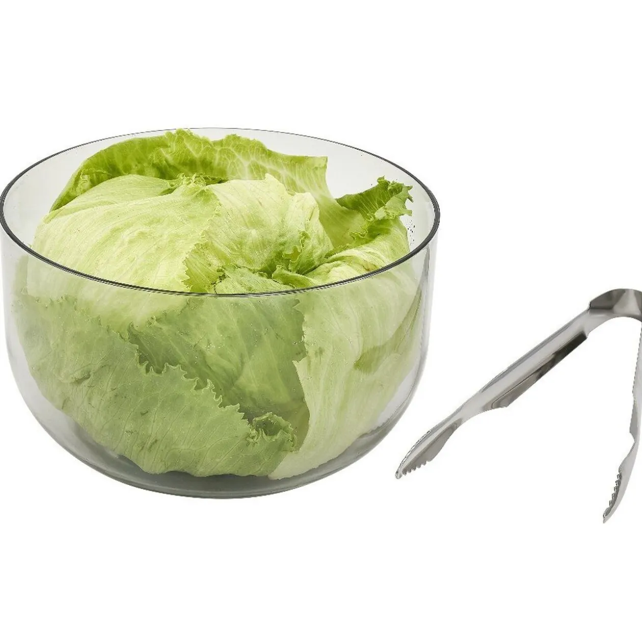 Essoreuse 3en1 hachoir et bol transparent et vert