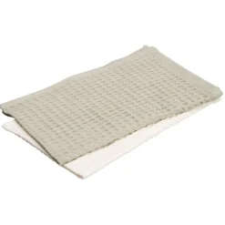 Essuie-main lavable en coton x2