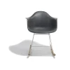 Fauteuil à bascule Anders gris anthracite