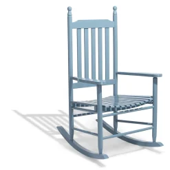 Fauteuil à bascule bleu orage Helen