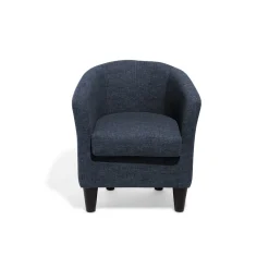 Fauteuil bleu nuit Harry