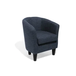 Fauteuil bleu nuit Harry