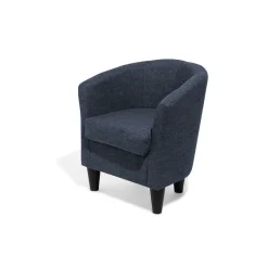 Fauteuil bleu nuit Harry