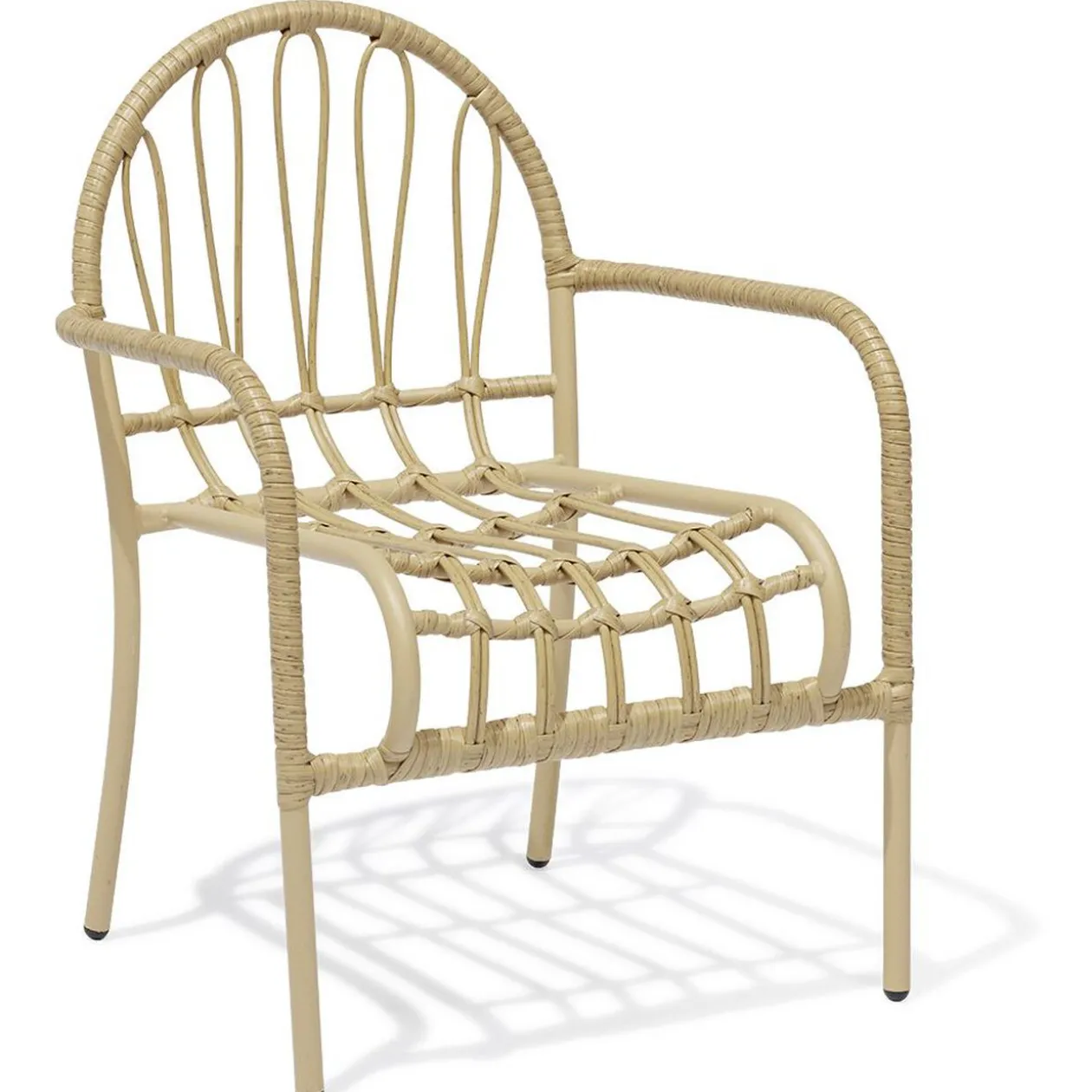 Fauteuil enfant vintage naturel - L42xP40,5xH55 cm