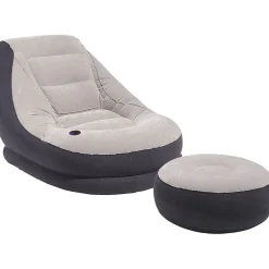 Fauteuil et pouf gonflable Intex