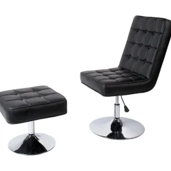 Fauteuil et repose pieds