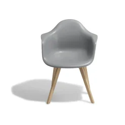 Fauteuil gris anthracite Loly