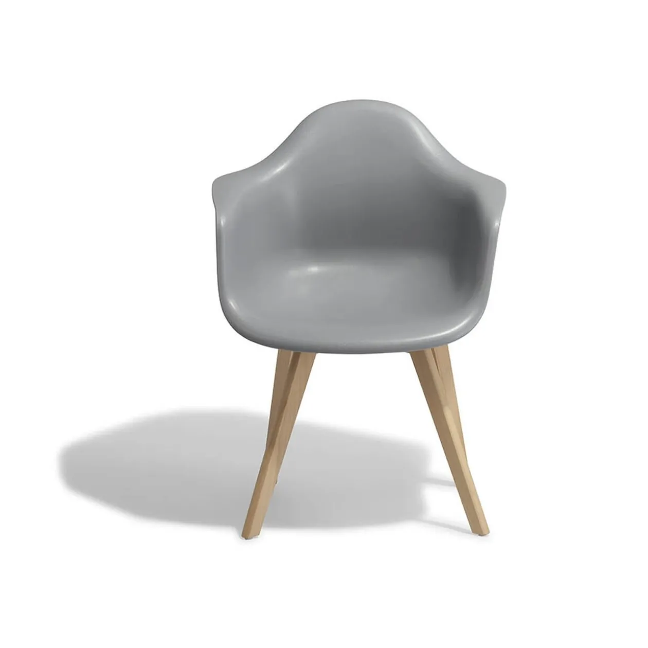 Fauteuil gris anthracite Loly