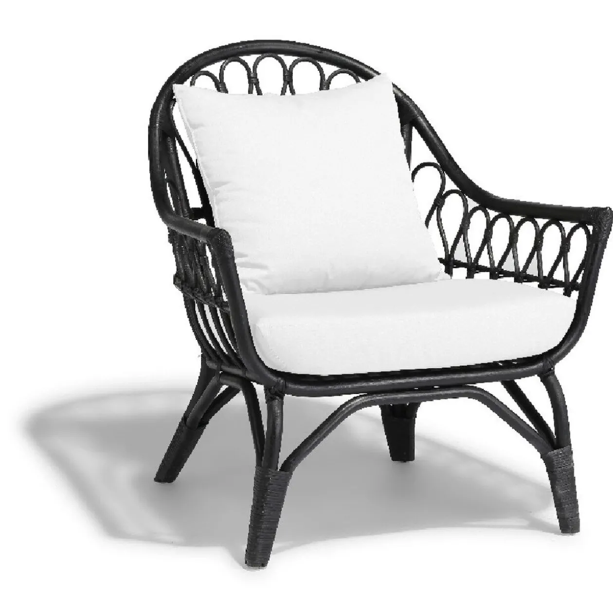 Fauteuil Inaya noir