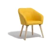 Fauteuil jaune moutarde Joseph