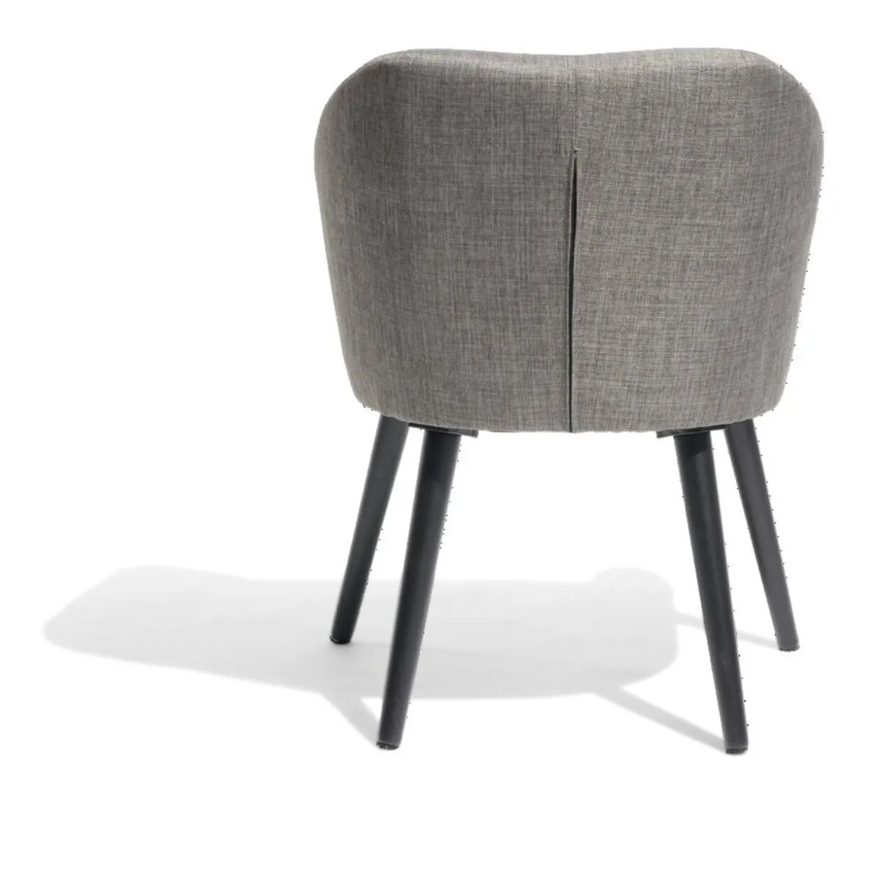 Fauteuil Joseph gris chiné L60xP57xH79cm