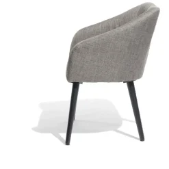 Fauteuil Joseph gris chiné L60xP57xH79cm