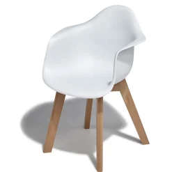 Fauteuil Kiddoz blanc x 2