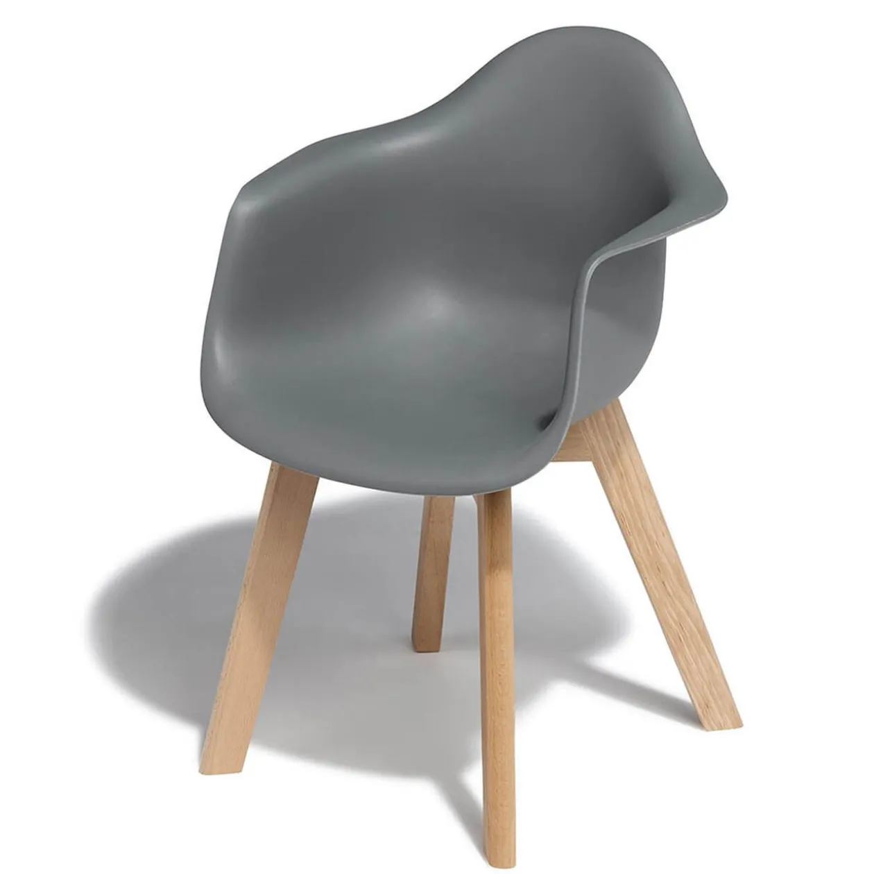 Fauteuil Kiddoz gris anthracite x 2