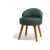 Fauteuil Nina vert bouteille