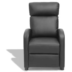 Fauteuil relaxant noir Joël