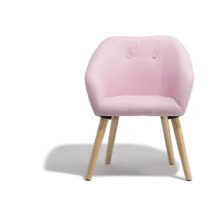 Fauteuil rose Joseph