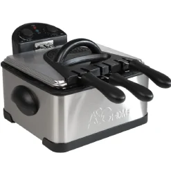 Friteuse 4 L avec 3 paniers