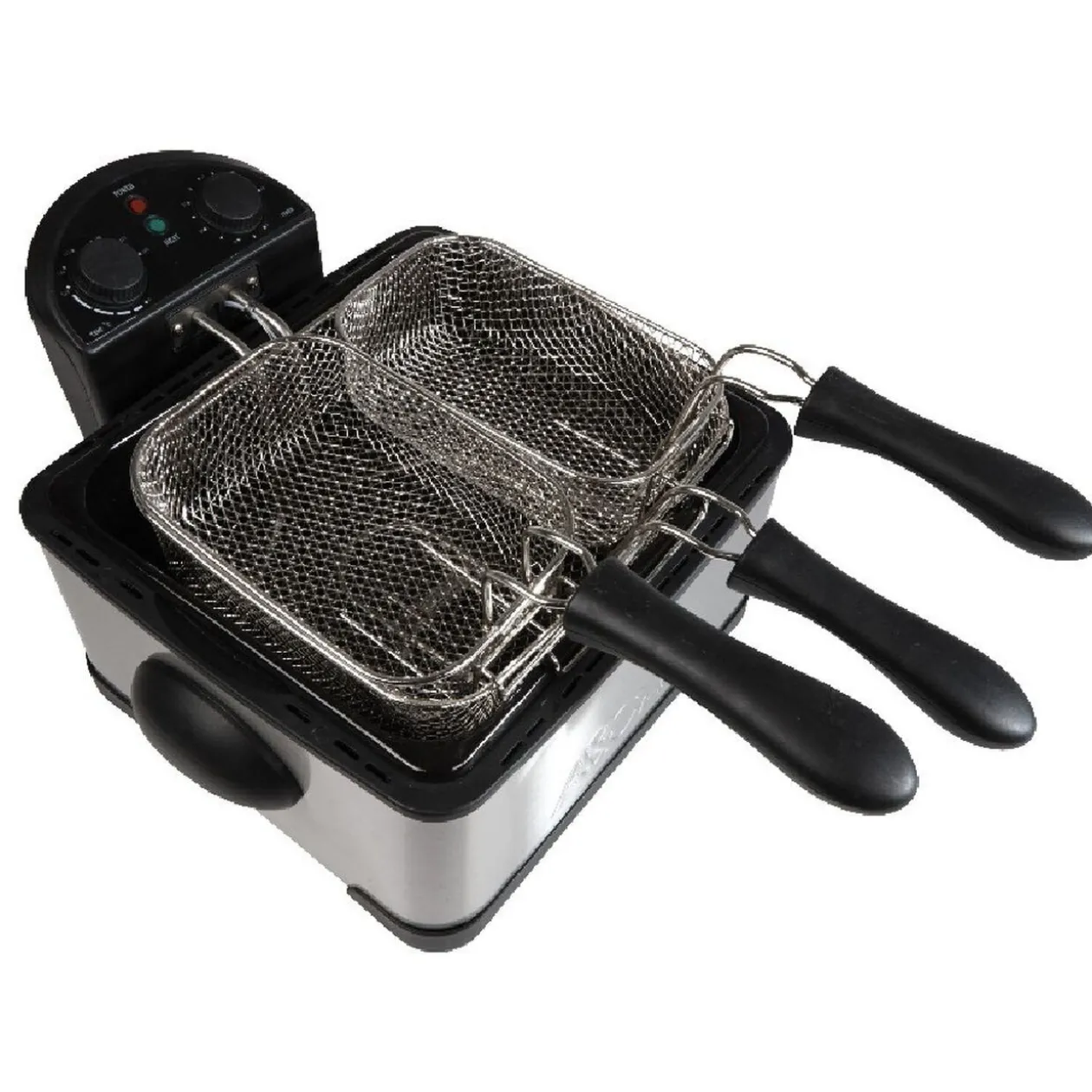 Friteuse 4 L avec 3 paniers