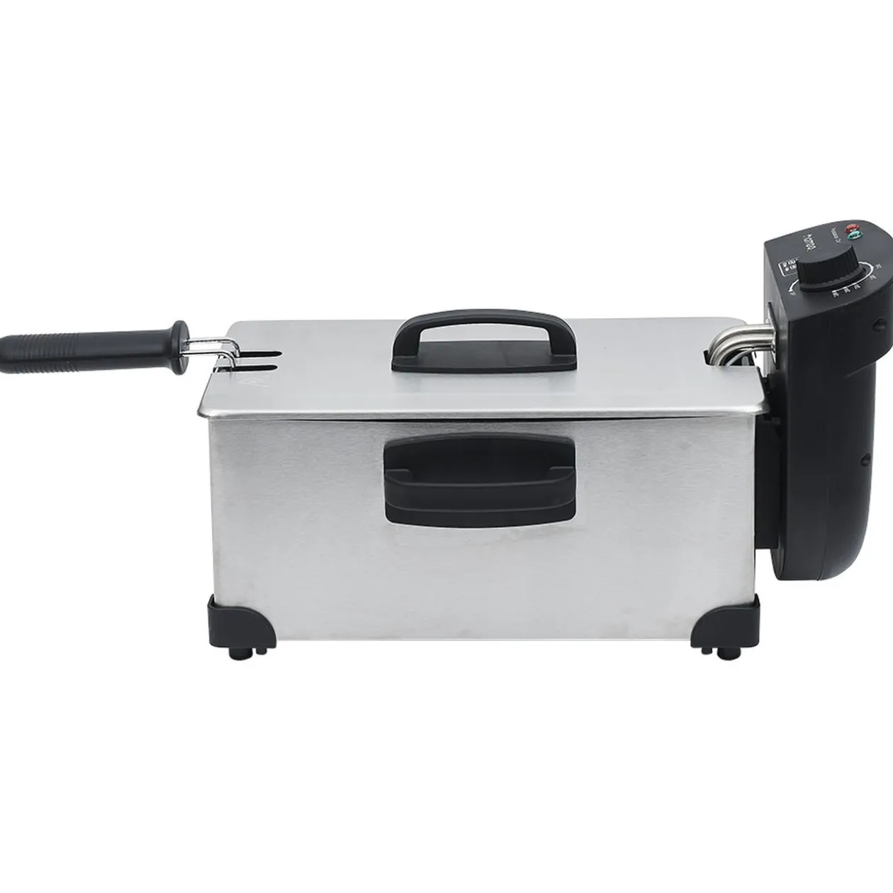 Friteuse électrique Homday amovible en inox 3L