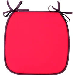 Galette de chaise bicolore