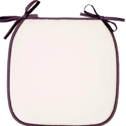 Galette de chaise bicolore