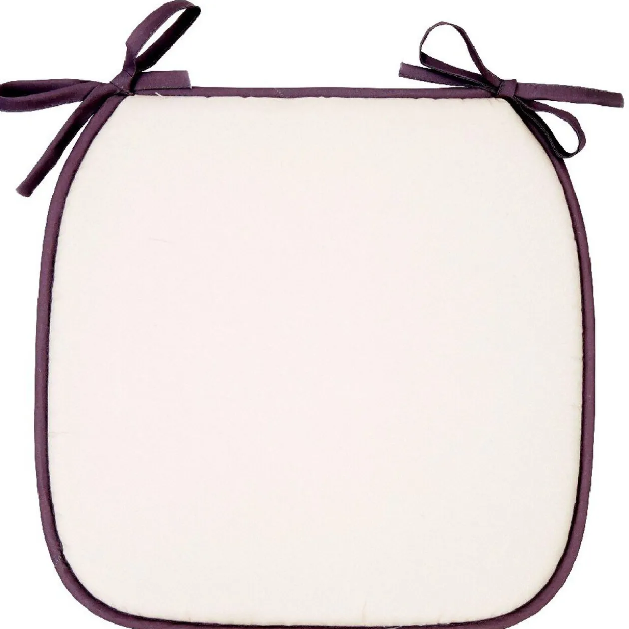 Galette de chaise bicolore