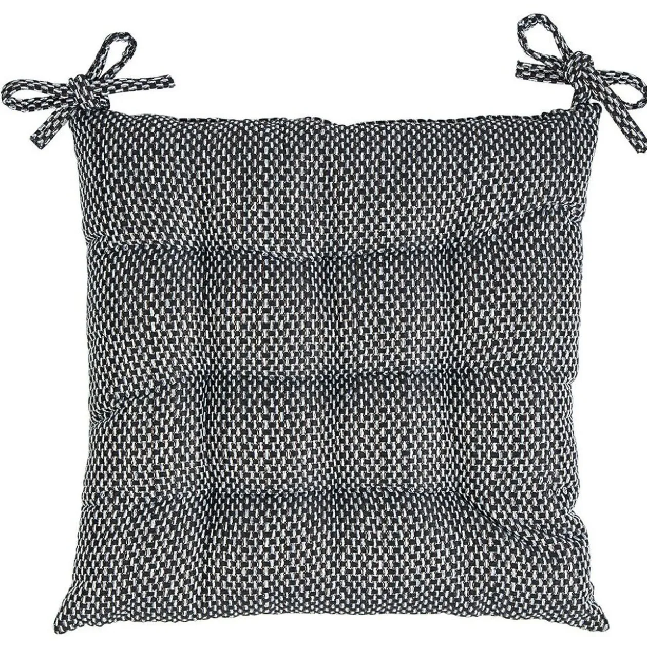 Galette de chaise effet lin