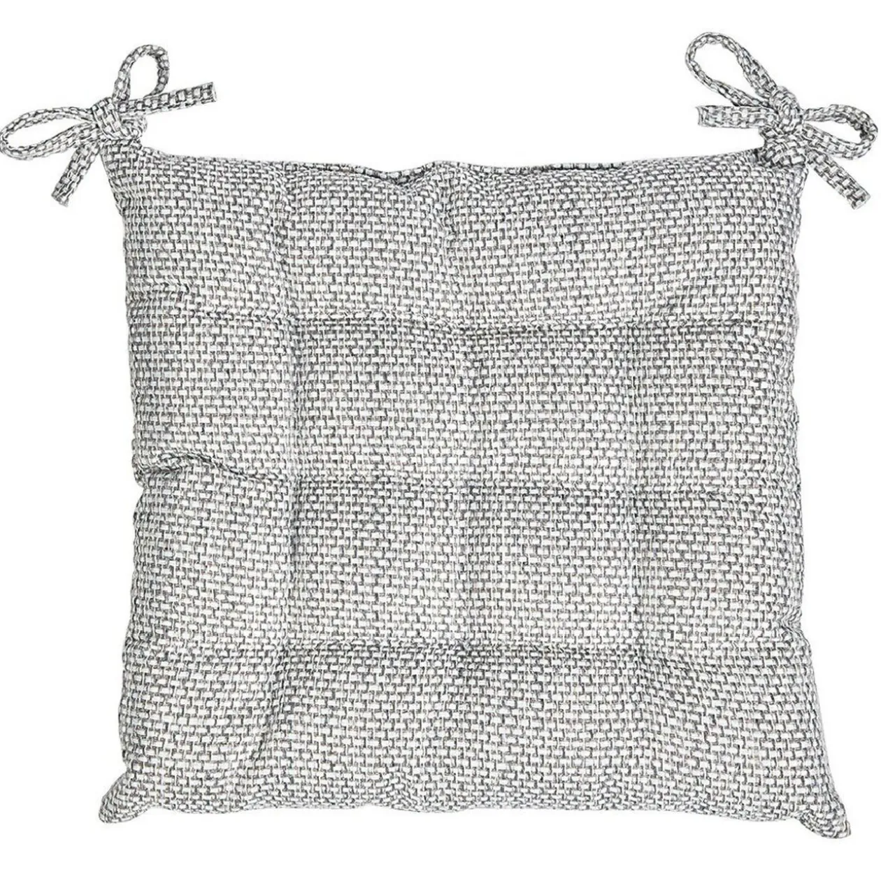 Galette de chaise effet lin