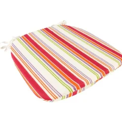 Galette de chaise imprimé x4