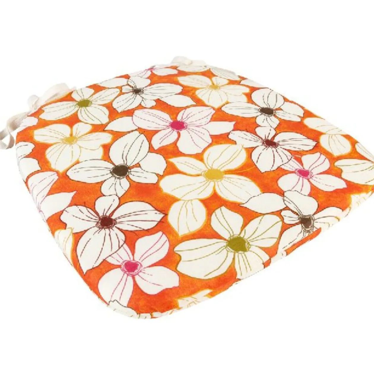 Galette de chaise imprimé x4