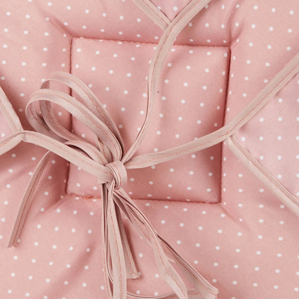 Galette de chaise rose