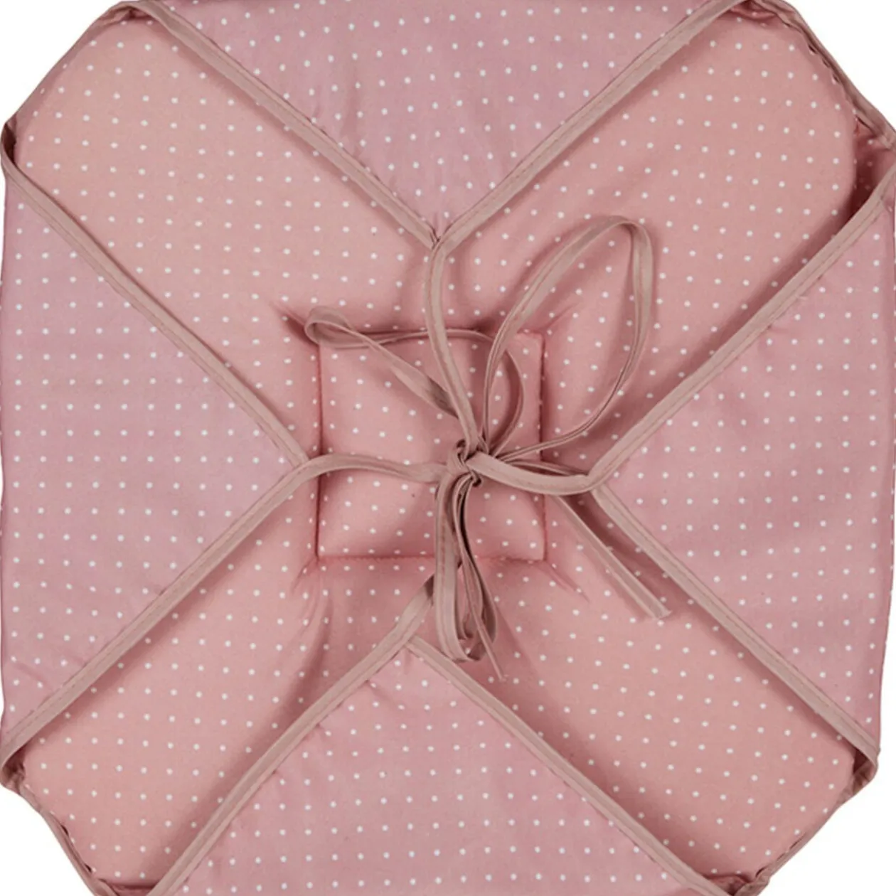 Galette de chaise rose