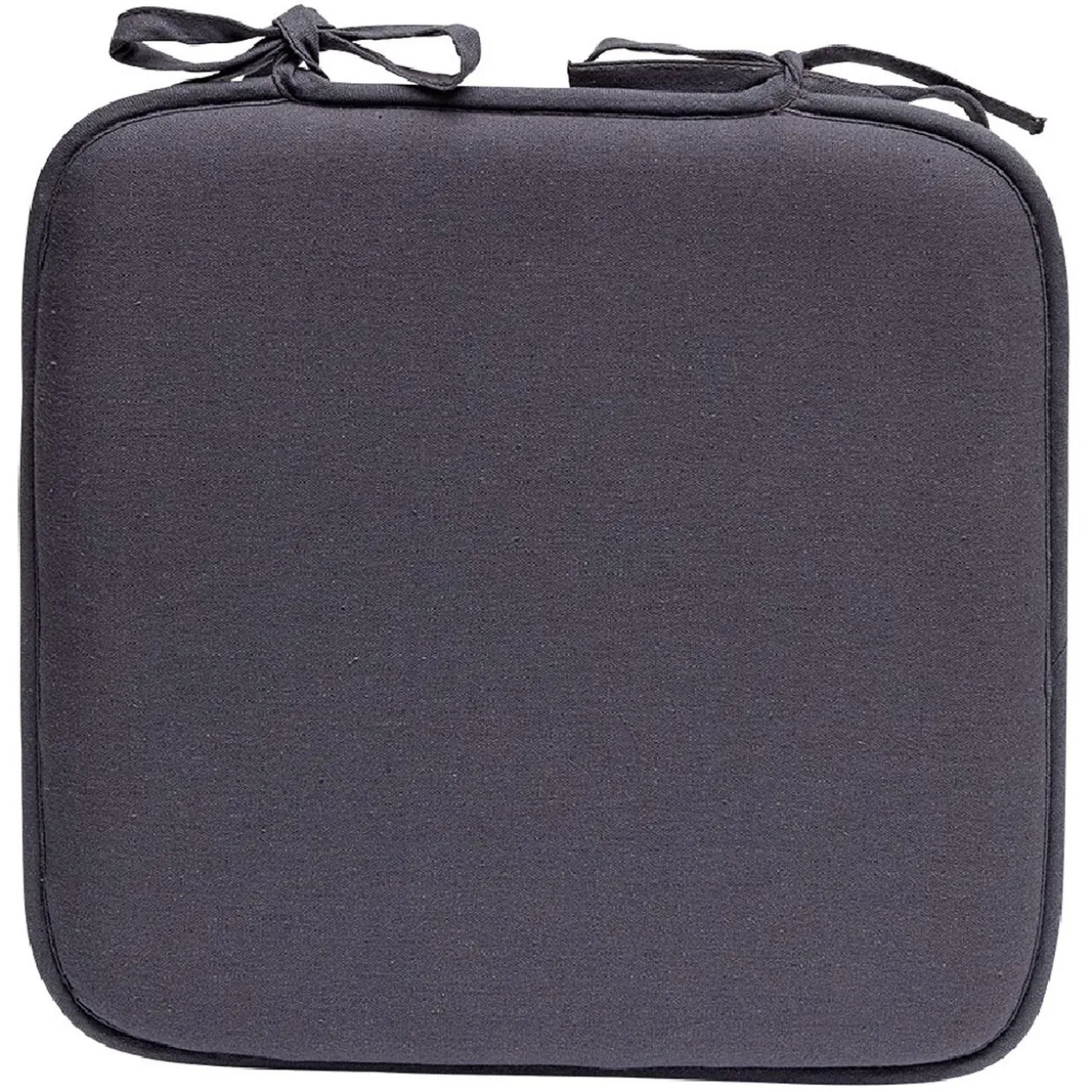 Galette de chaise uni grise