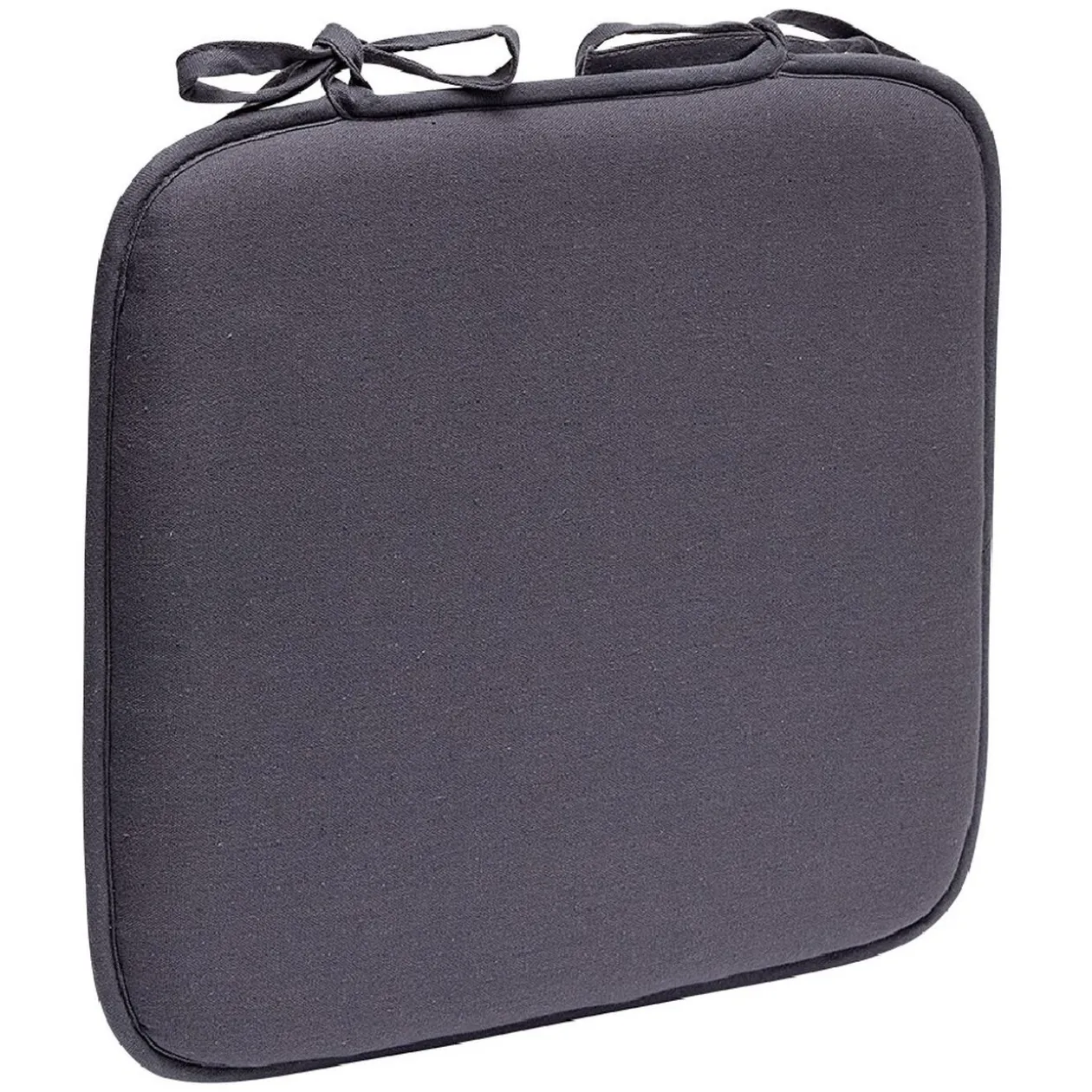 Galette de chaise uni grise