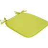 Galette de chaise uni vert