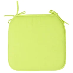 Galette de chaise verte anis