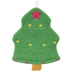 Gant de douche de Noël en polyester