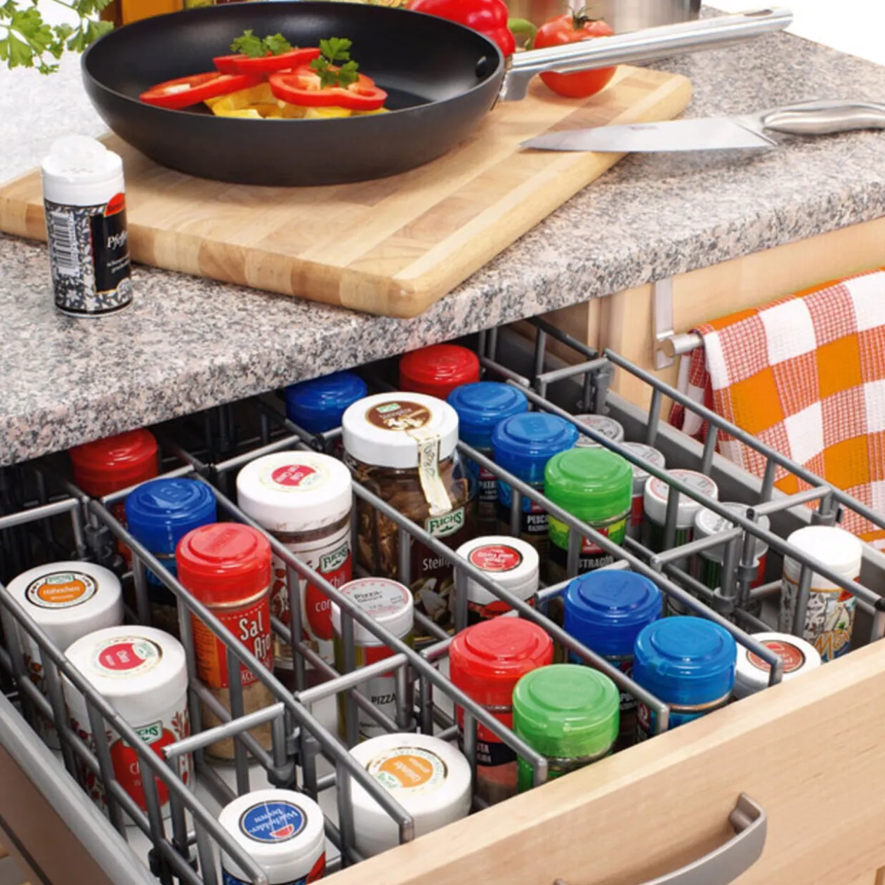 Grille de rangement tiroir