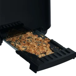 Grille pain toaster basique noir