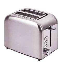 Grille pain Toaster en inox Double fente 850W