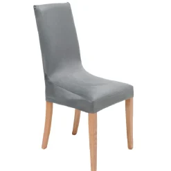 Housse chaise suèdine courte