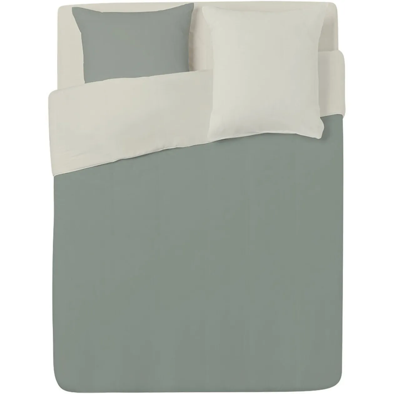 Housse couette 260x240cm + drap housse 140x190cm - 3 coloris