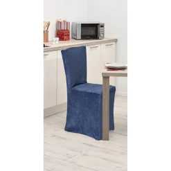 Housse de chaise en velours
