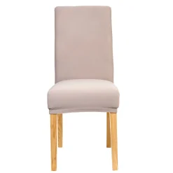 Housse de chaise extensible grise