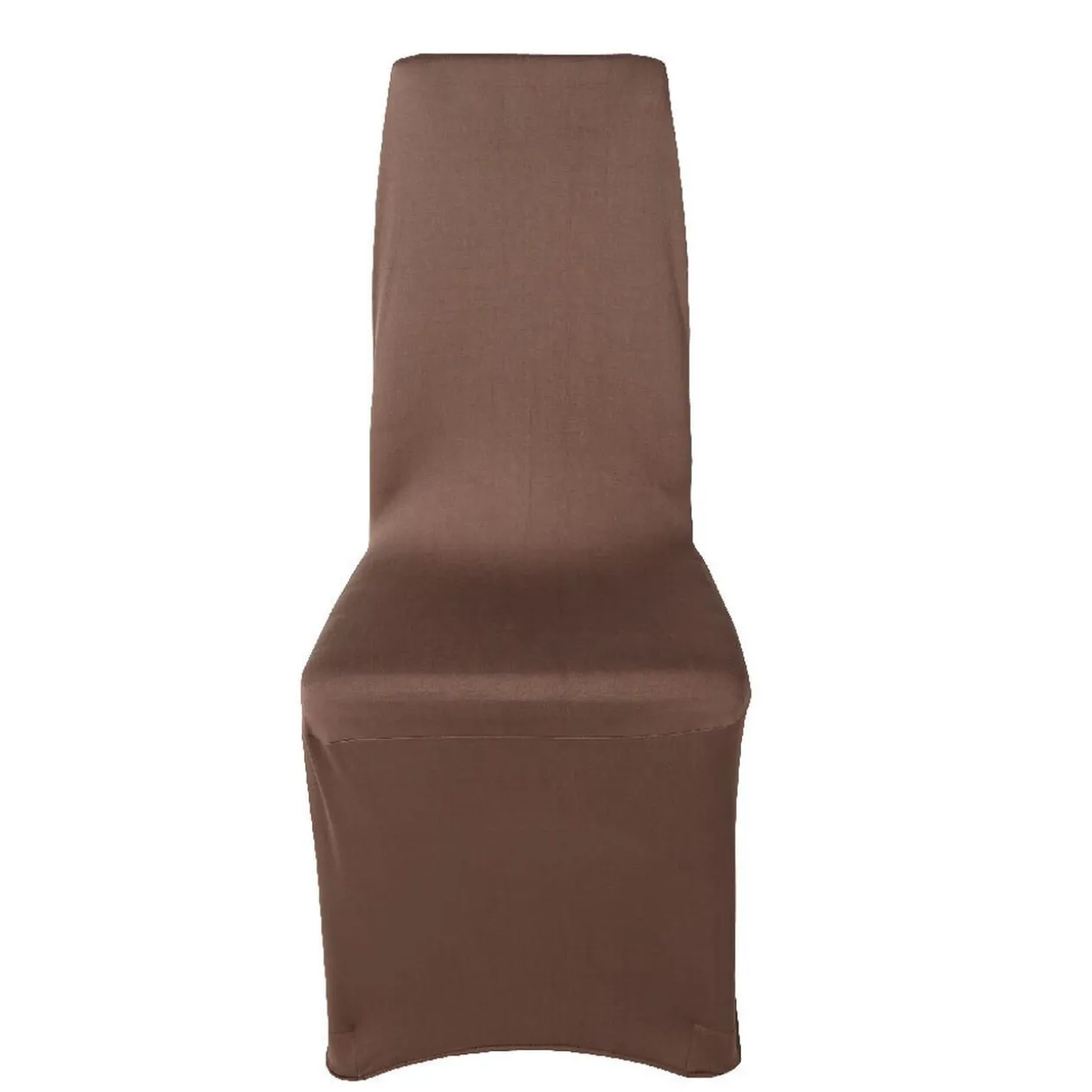 Housse de chaise extensible taupe