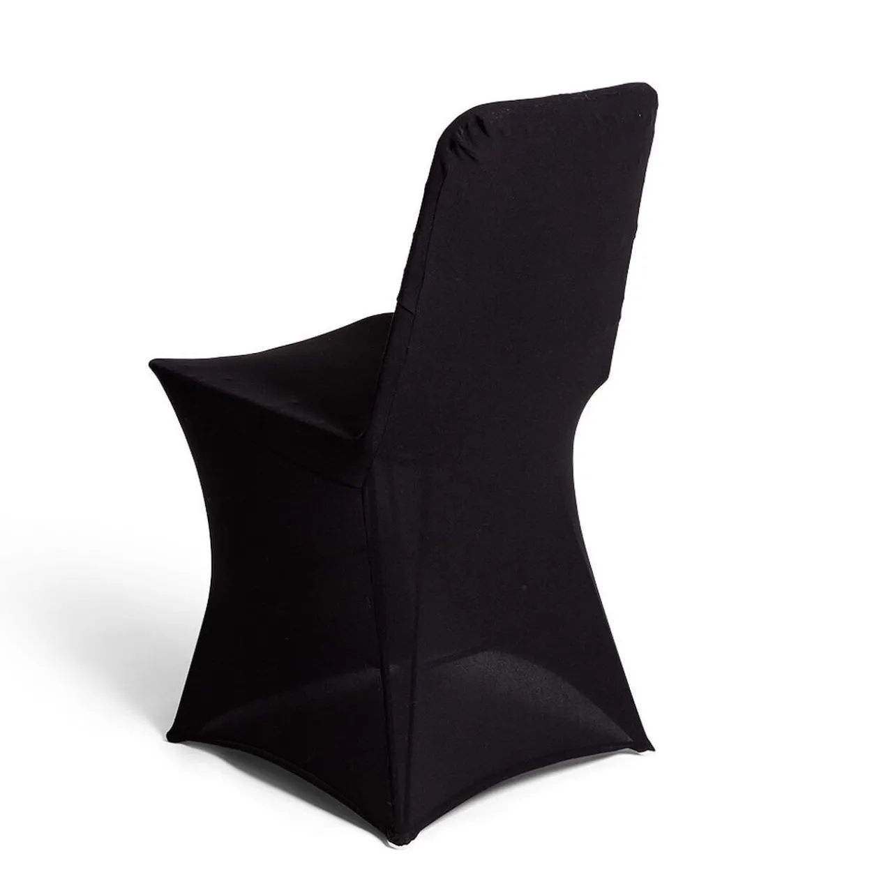 Housse de chaise longue extensible noire L44xP39XH91cm