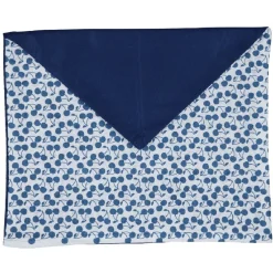 Housse de chaise motif cerise bleu rouge x4